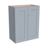 RTA Belmont Gray Wall Cabinet for Kitchen, Bathroom & Laundry Storage
